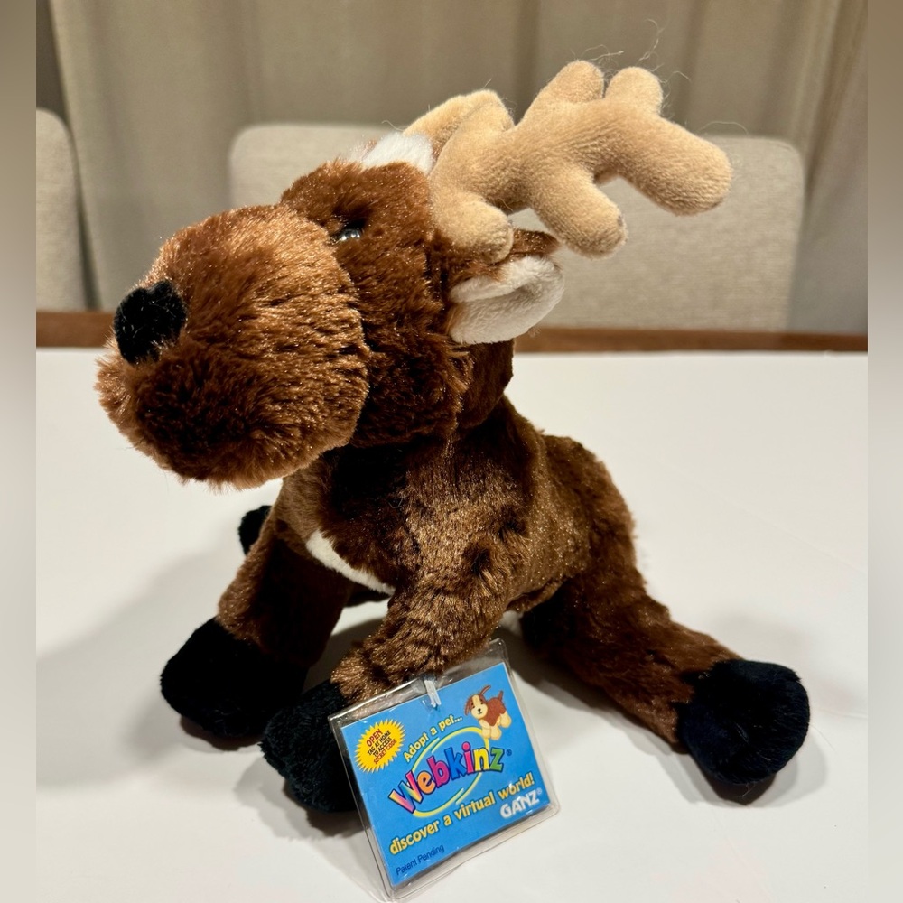 Brand New Webkinz Reindeer